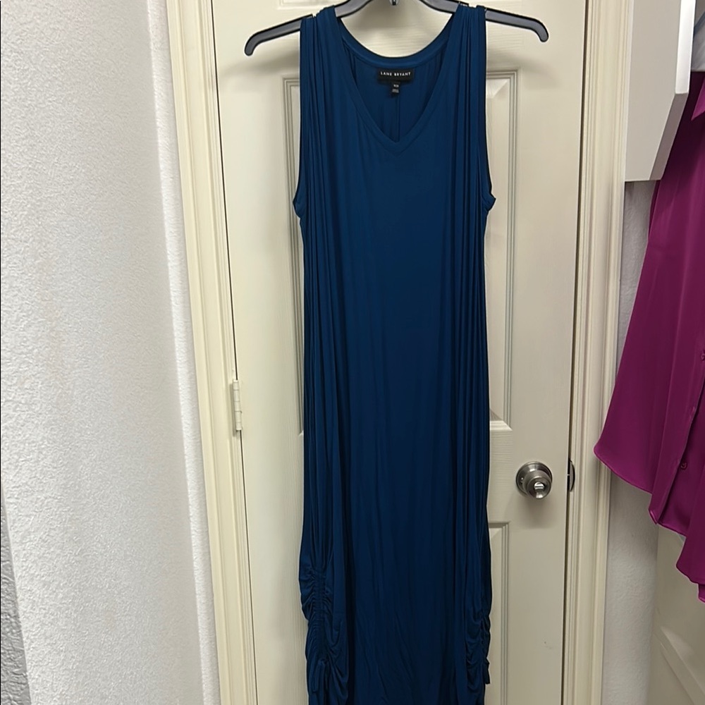 Lane Bryant Deep Blue Maxi Dress